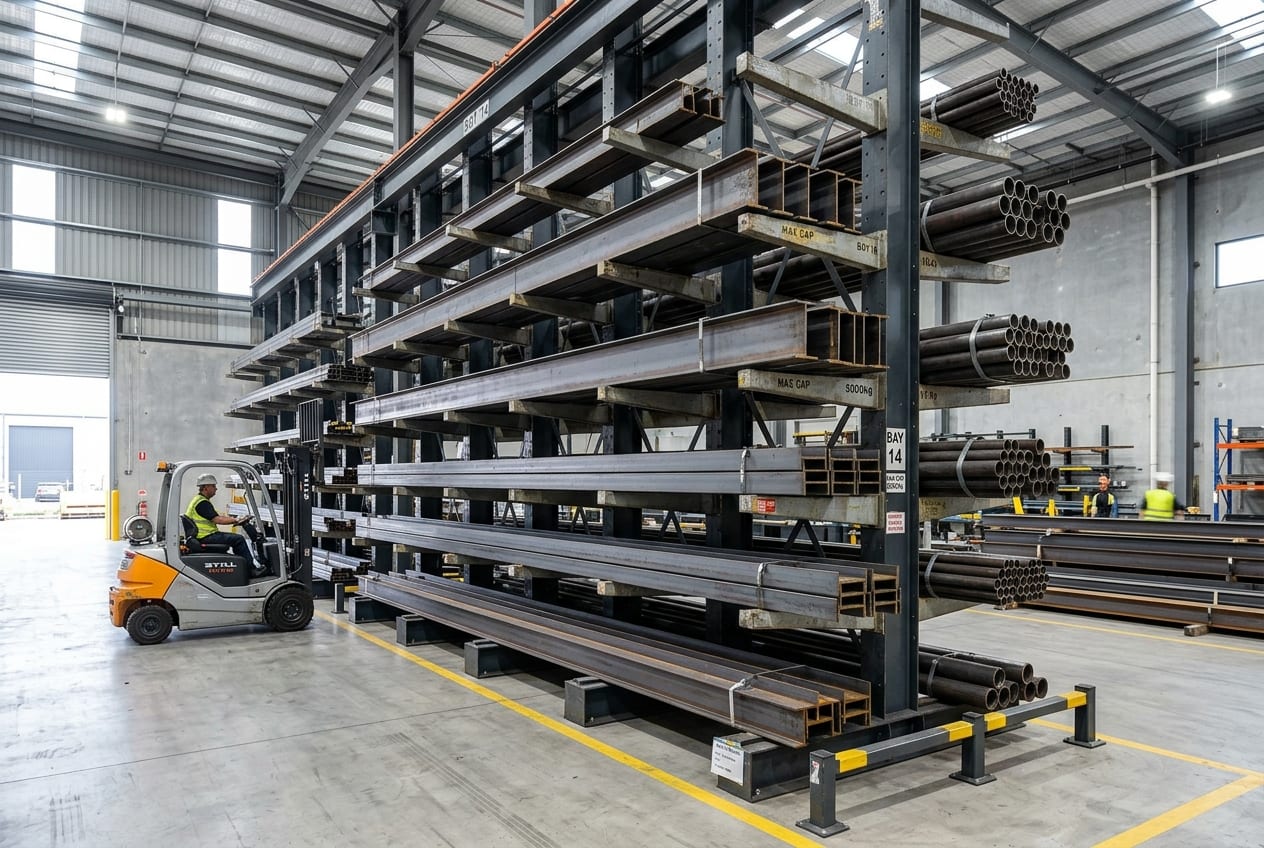 Heavy Steel Pipe & Bar Stock Depot